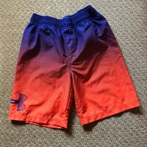 Under Armor size 7 swim shorts